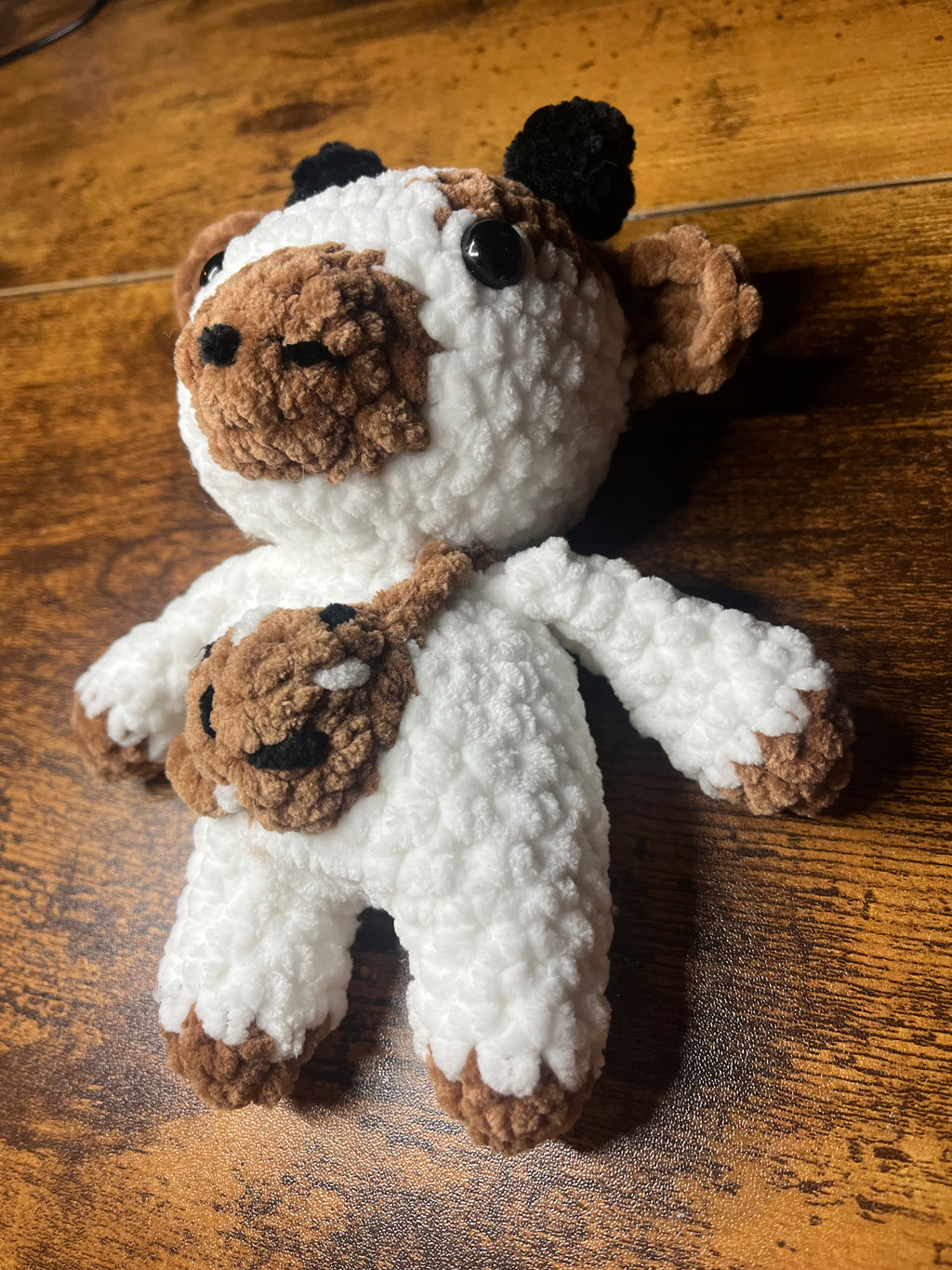 Peluche vache cookie