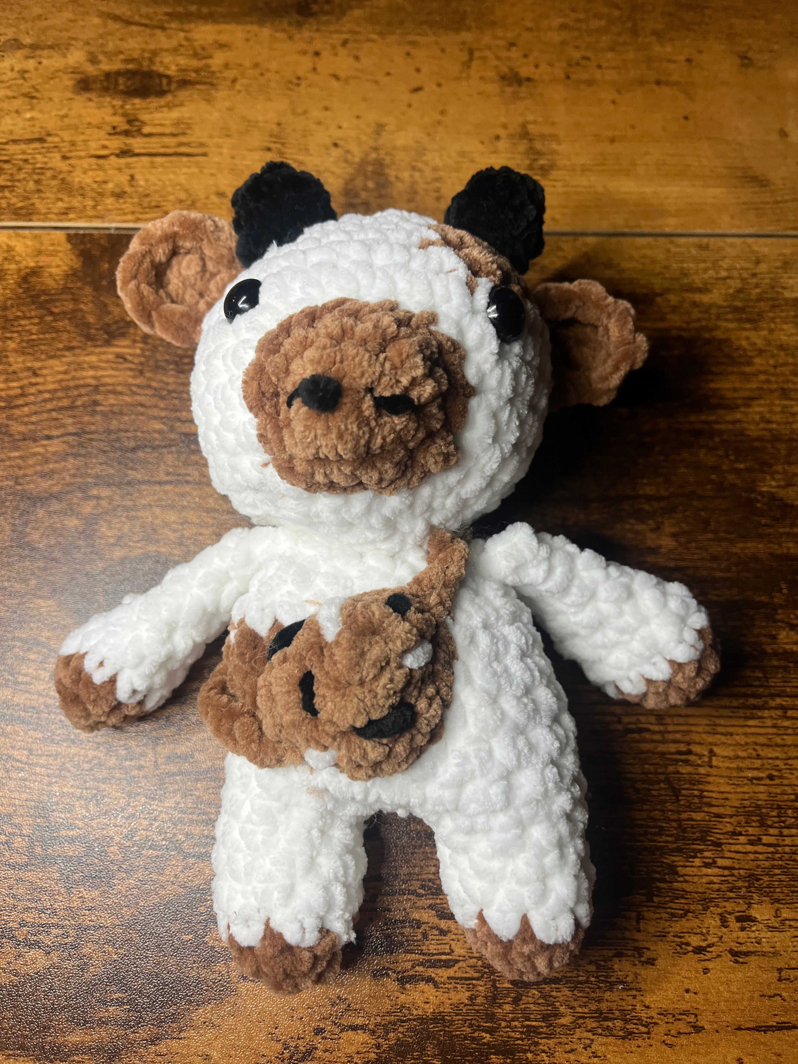 Peluche vache cookie