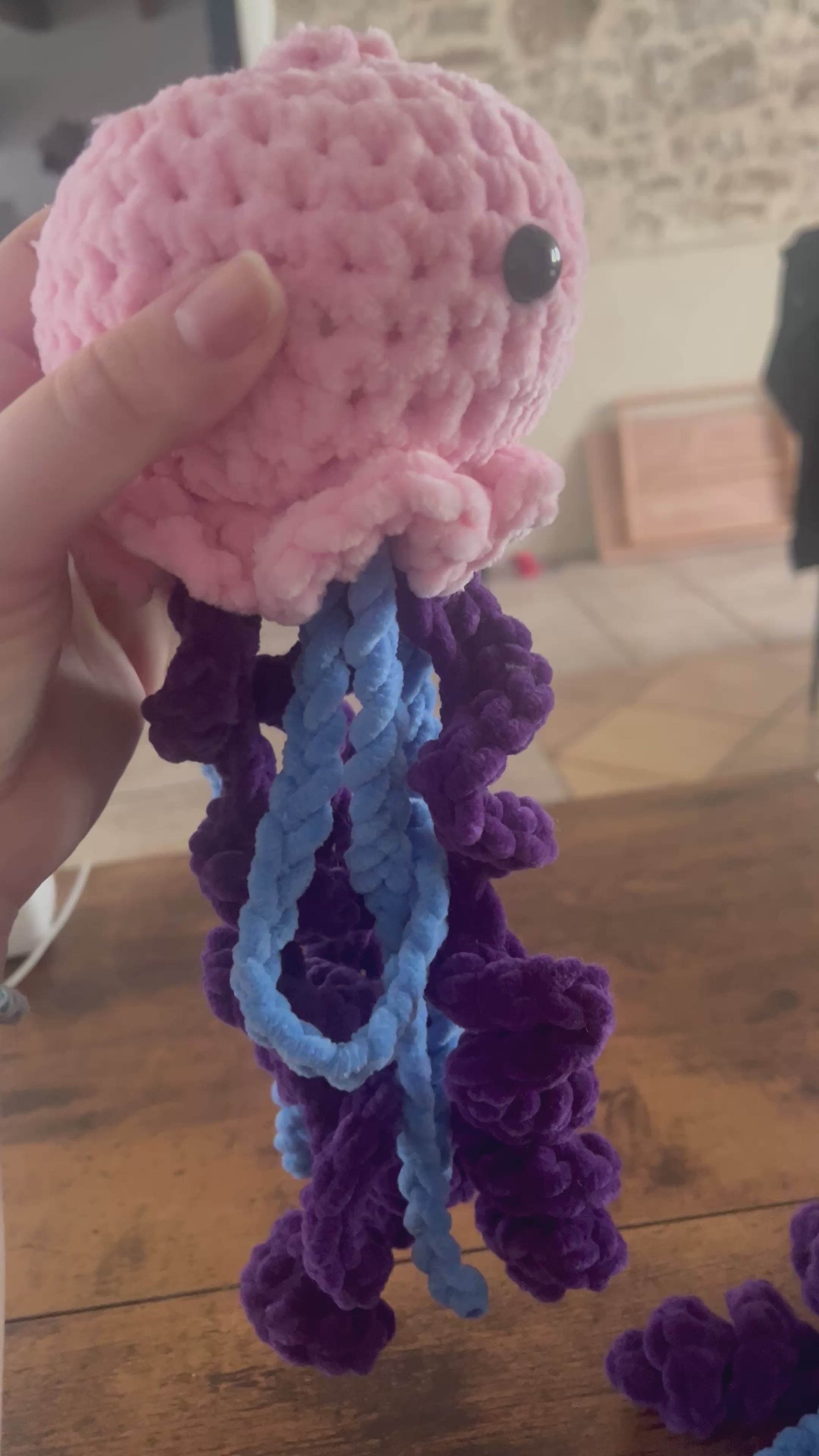 Peluche méduse